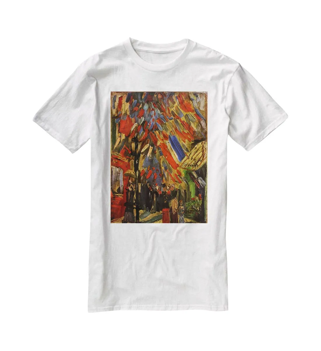 14 July in Paris by Van Gogh T-Shirt