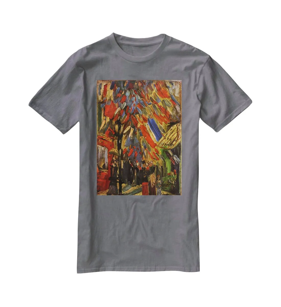 14 July in Paris by Van Gogh T-Shirt