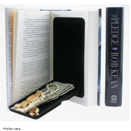 20) - Book Safes with Hidden Compartment