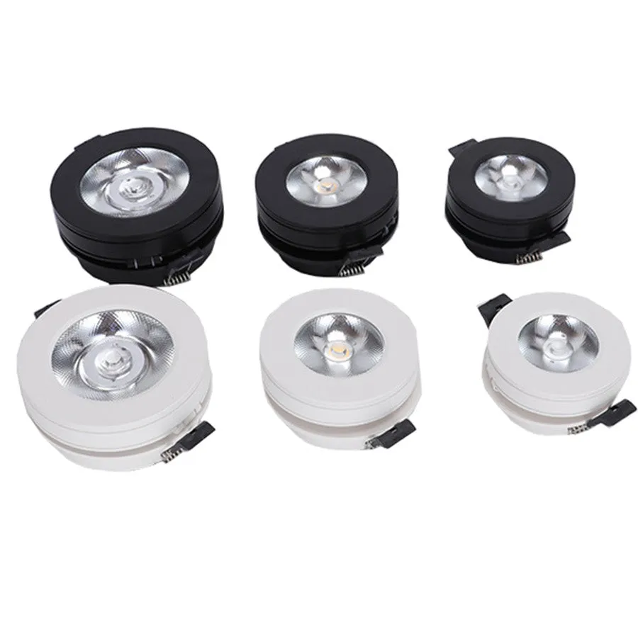 360° Rotating Recessed LED Downlight 3W 5W 7W 10W Bedroom Corridor Aisle Kitchen Ceiling Spotlight Lamp Foldable SpotLight