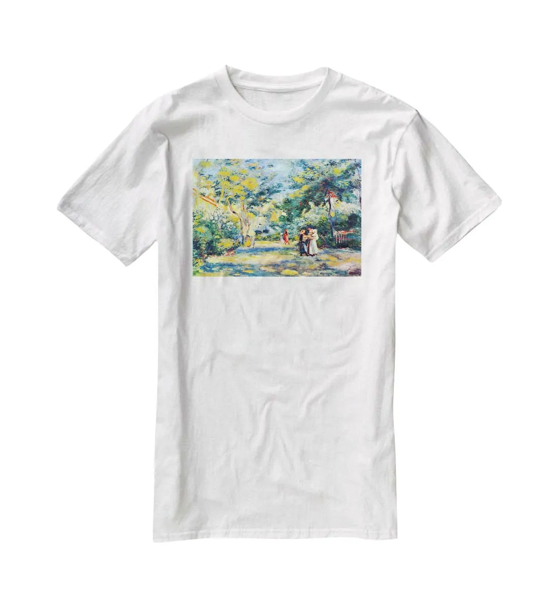 A Garden in Montmartre by Renoir T-Shirt