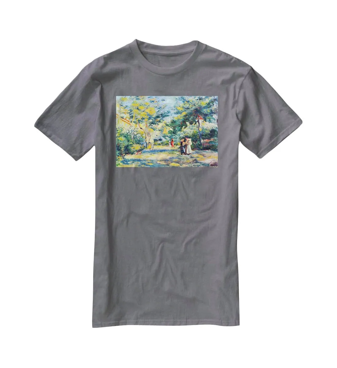 A Garden in Montmartre by Renoir T-Shirt