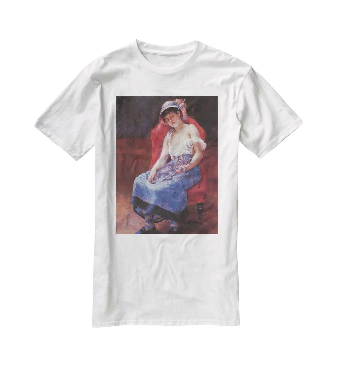 A girl asleep by Renoir T-Shirt