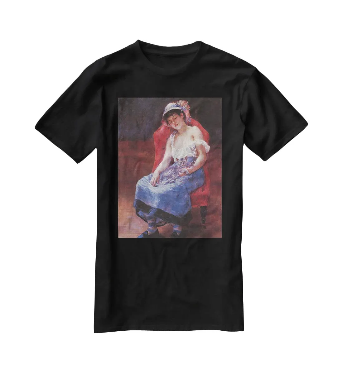 A girl asleep by Renoir T-Shirt