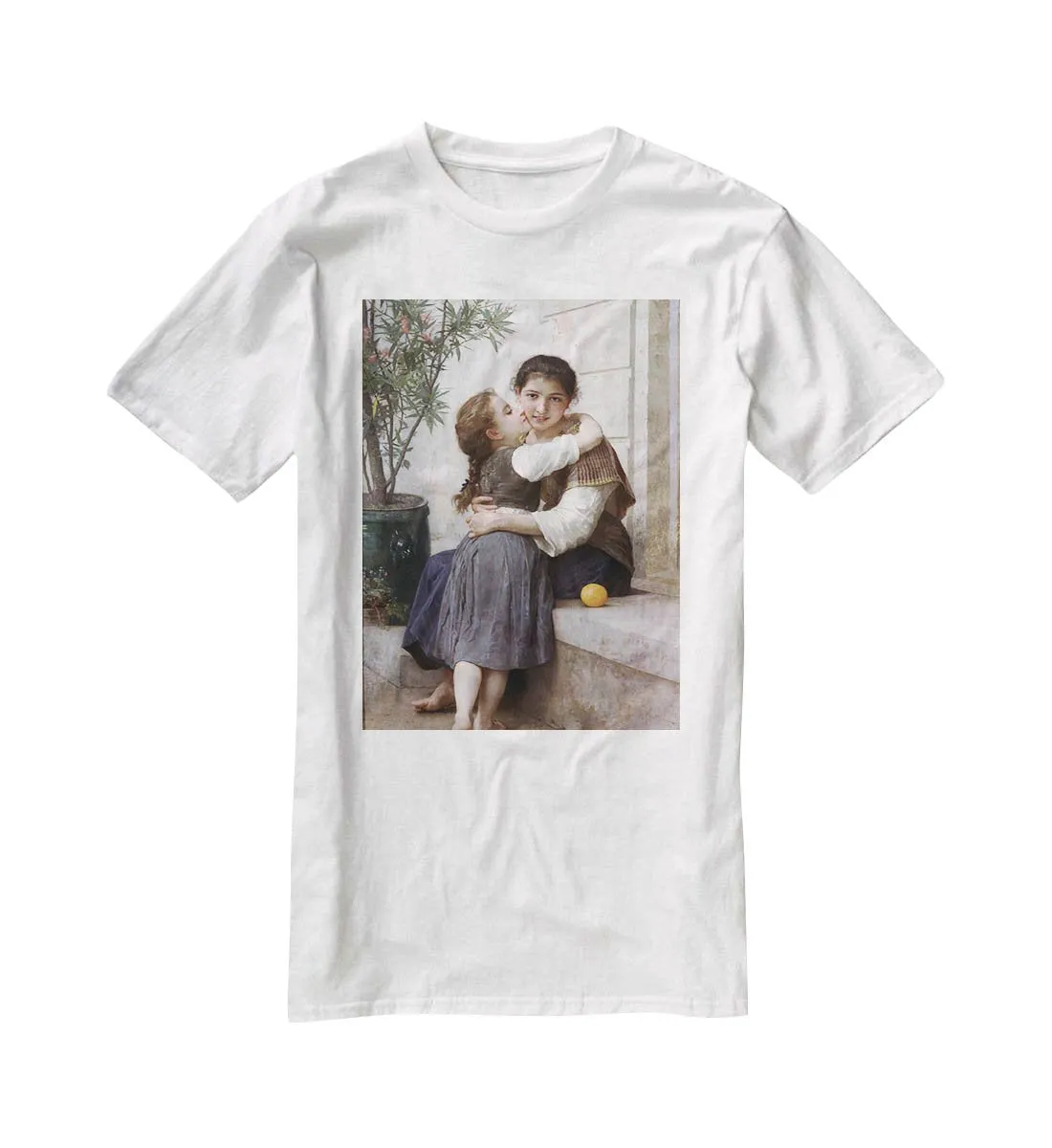 A Little Coaxing 1890 By Bouguereau T-Shirt