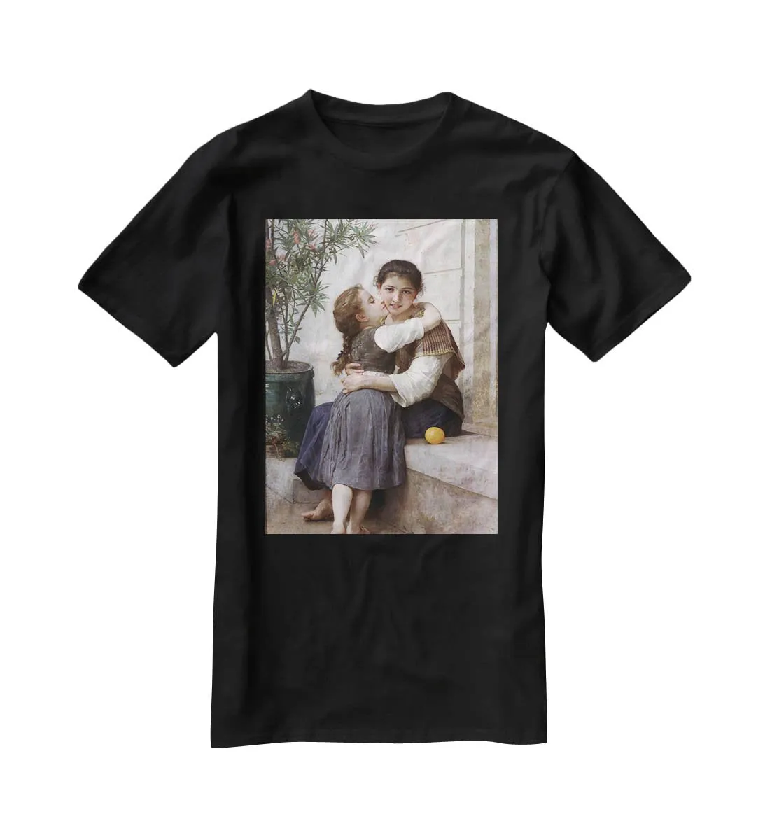 A Little Coaxing 1890 By Bouguereau T-Shirt