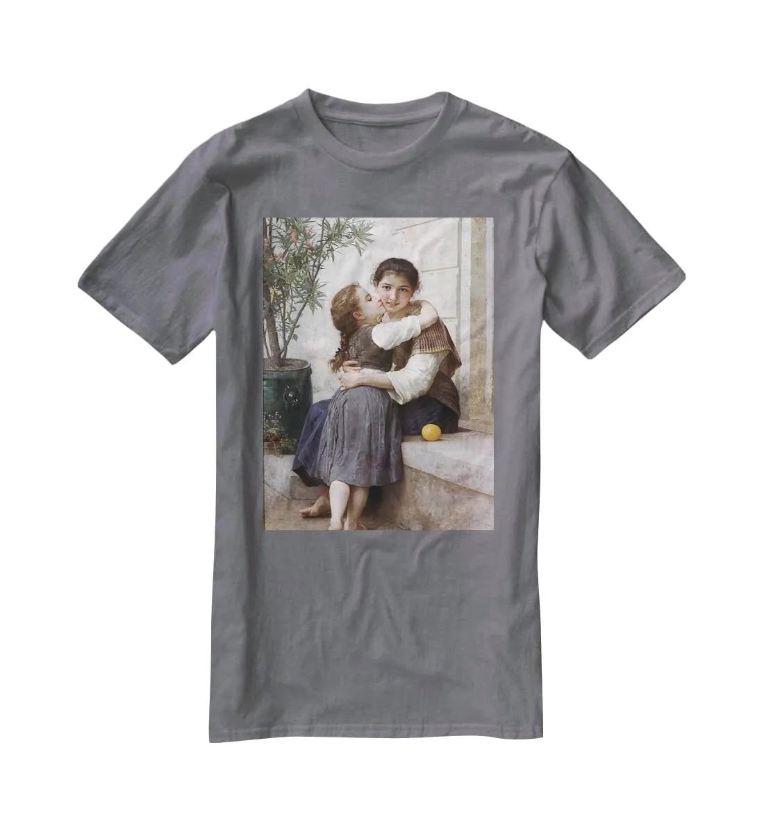 A Little Coaxing 1890 By Bouguereau T-Shirt