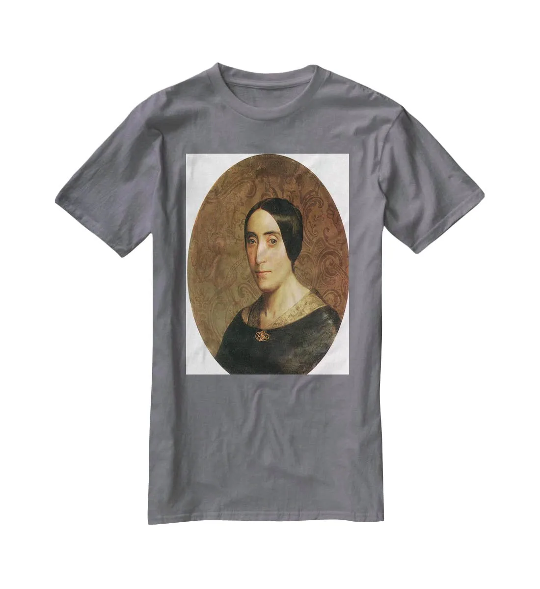 A Portrait of Amelina Dufaud Bouguereau 1850 By Bouguereau T-Shirt