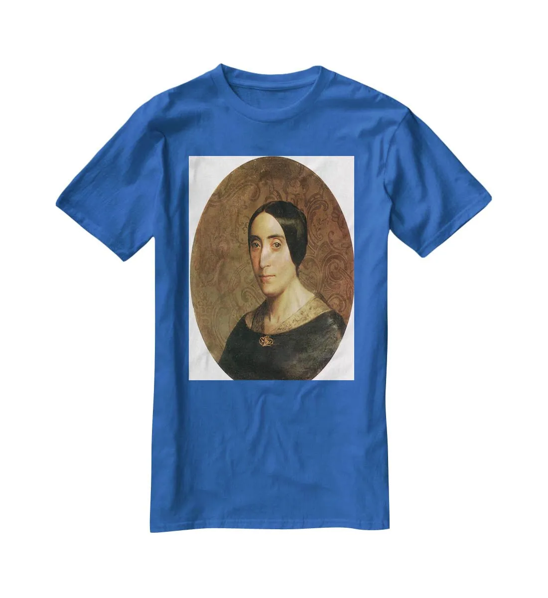 A Portrait of Amelina Dufaud Bouguereau 1850 By Bouguereau T-Shirt