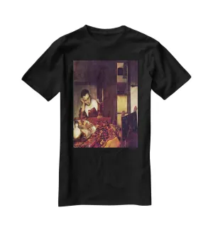 A woman asleep by Vermeer T-Shirt