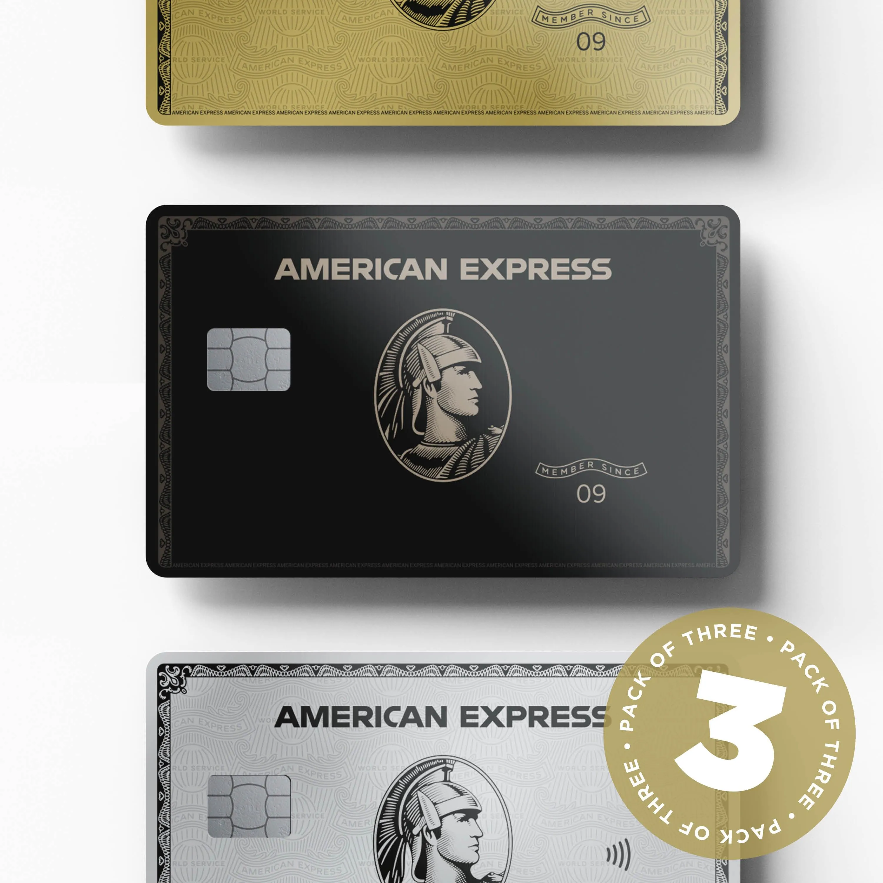 American Express Credit Card Stickers