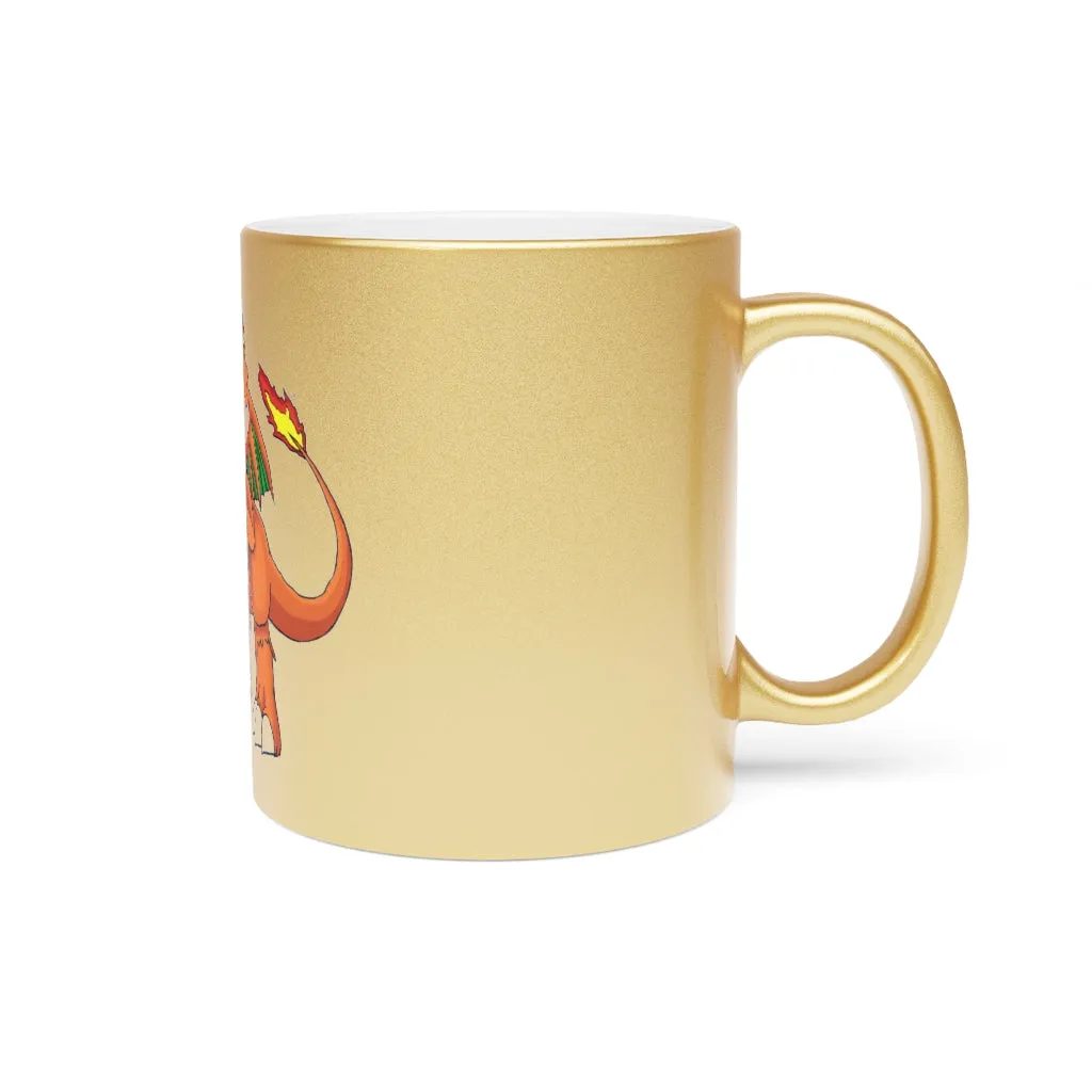 Angetiron Metallic Mug (Silver / Gold)