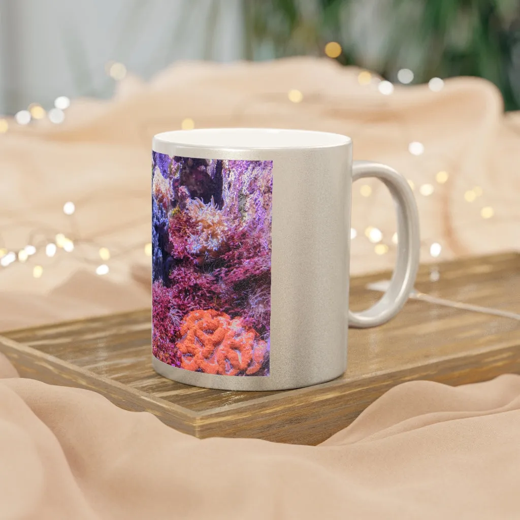 Aquarium Metallic Mug (Silver / Gold)