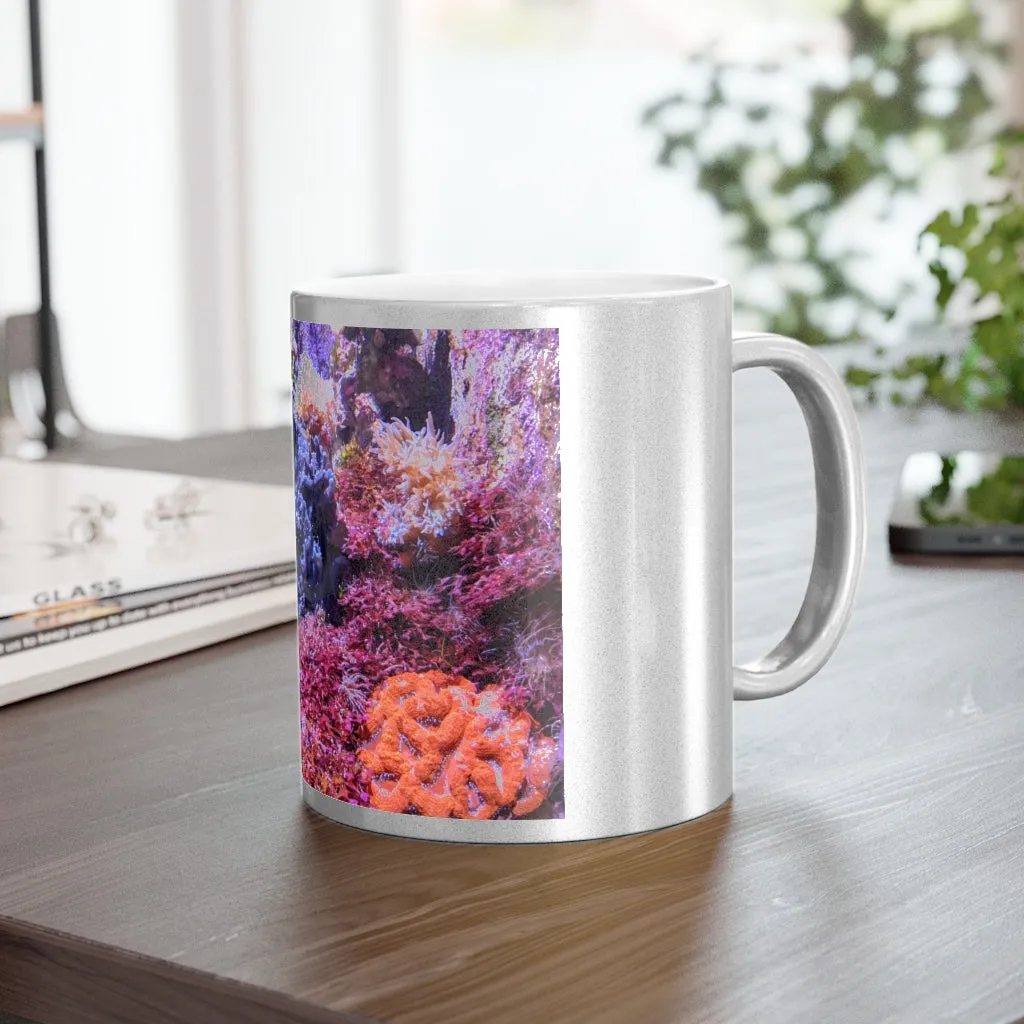 Aquarium Metallic Mug (Silver / Gold)