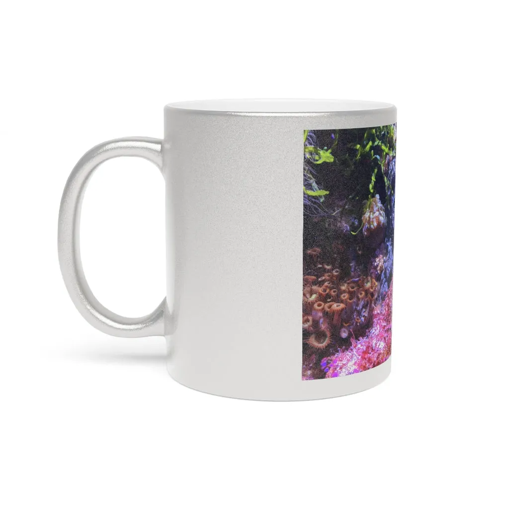 Aquarium Metallic Mug (Silver / Gold)