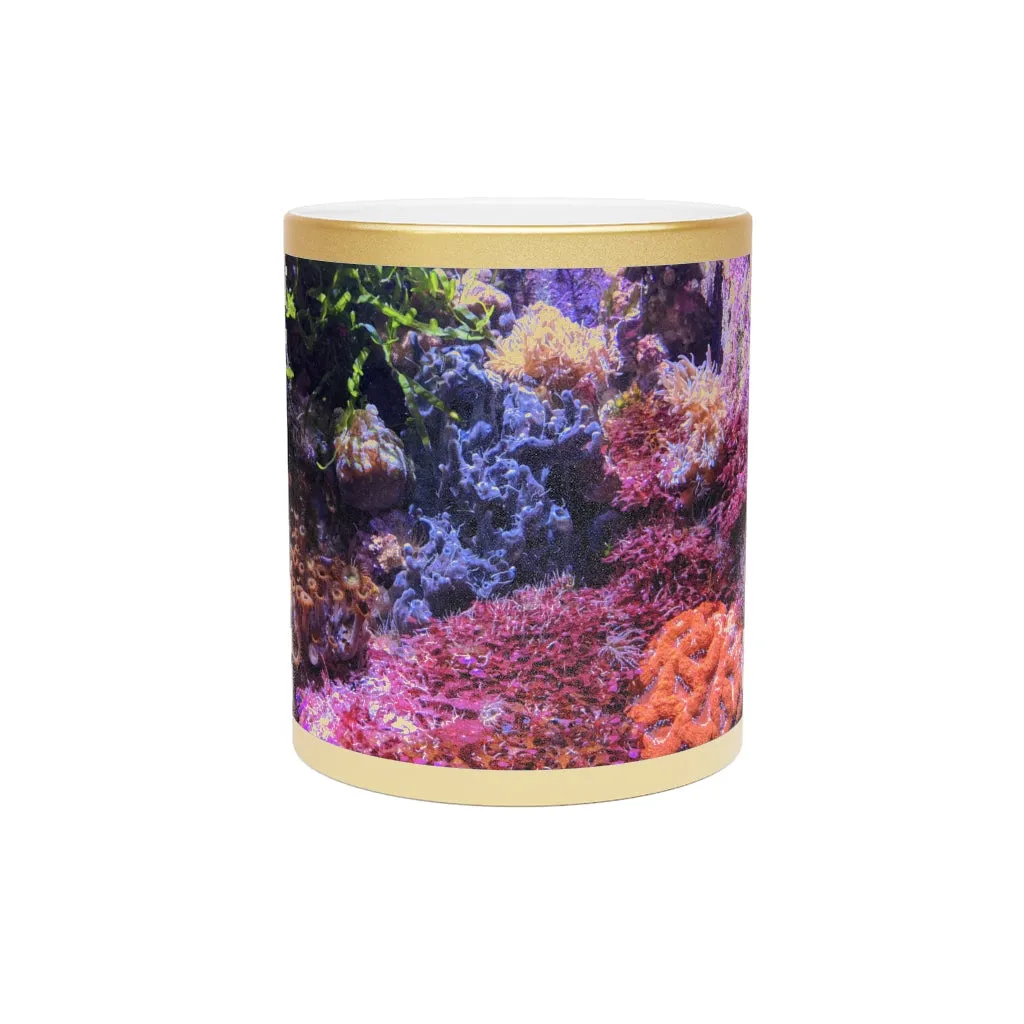 Aquarium Metallic Mug (Silver / Gold)