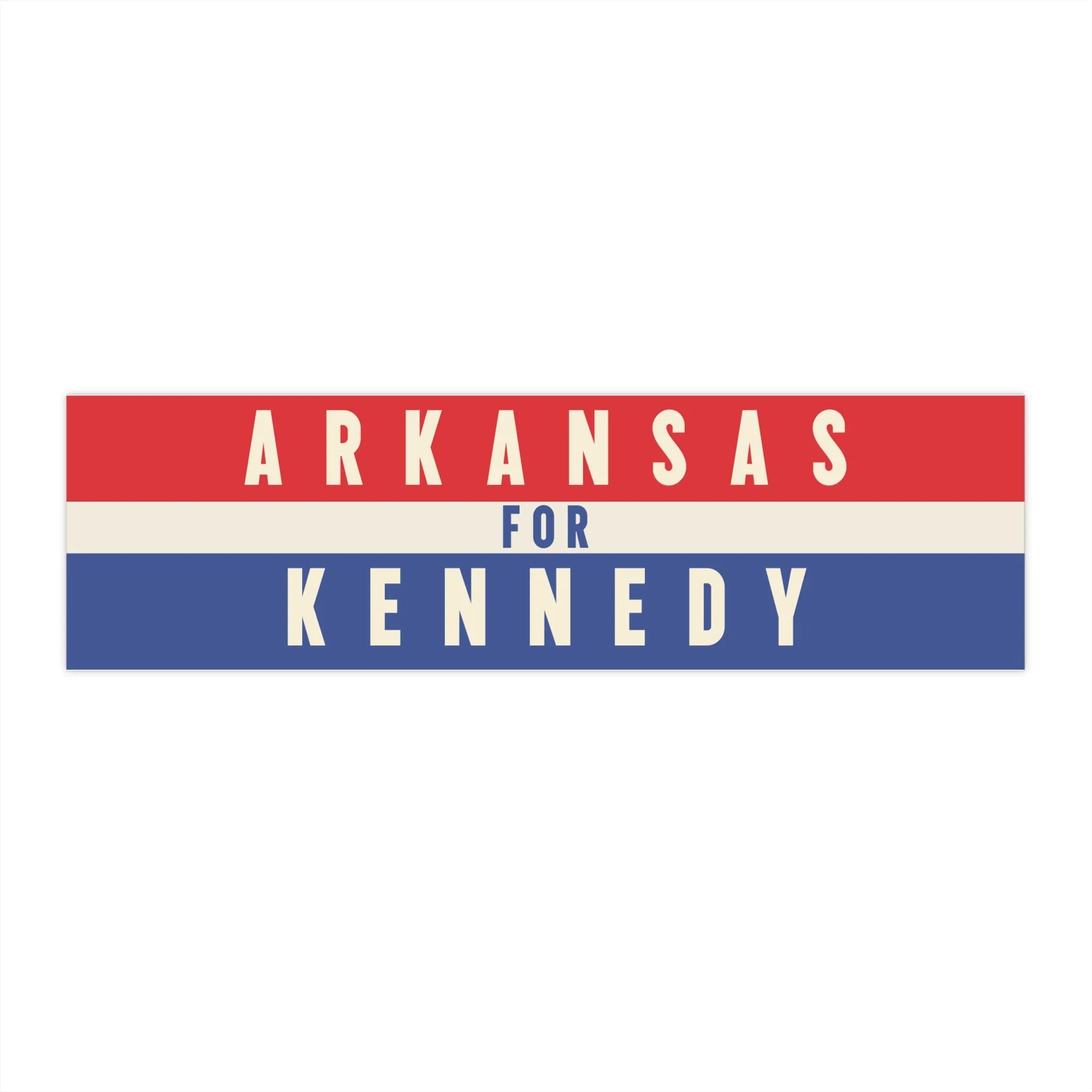 Arkansas for Kennedy Bumper Sticker