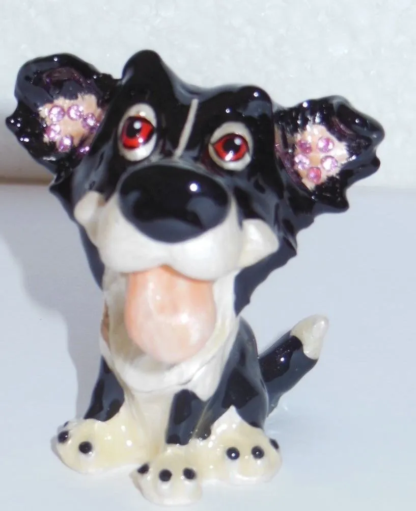 Arora Design Border Collie Trinket Box