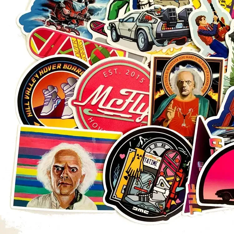 Back To The Future Stickers