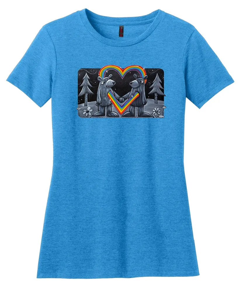 Bear Love | Feminine Cut T-Shirt | Wearable Art by "Henry"