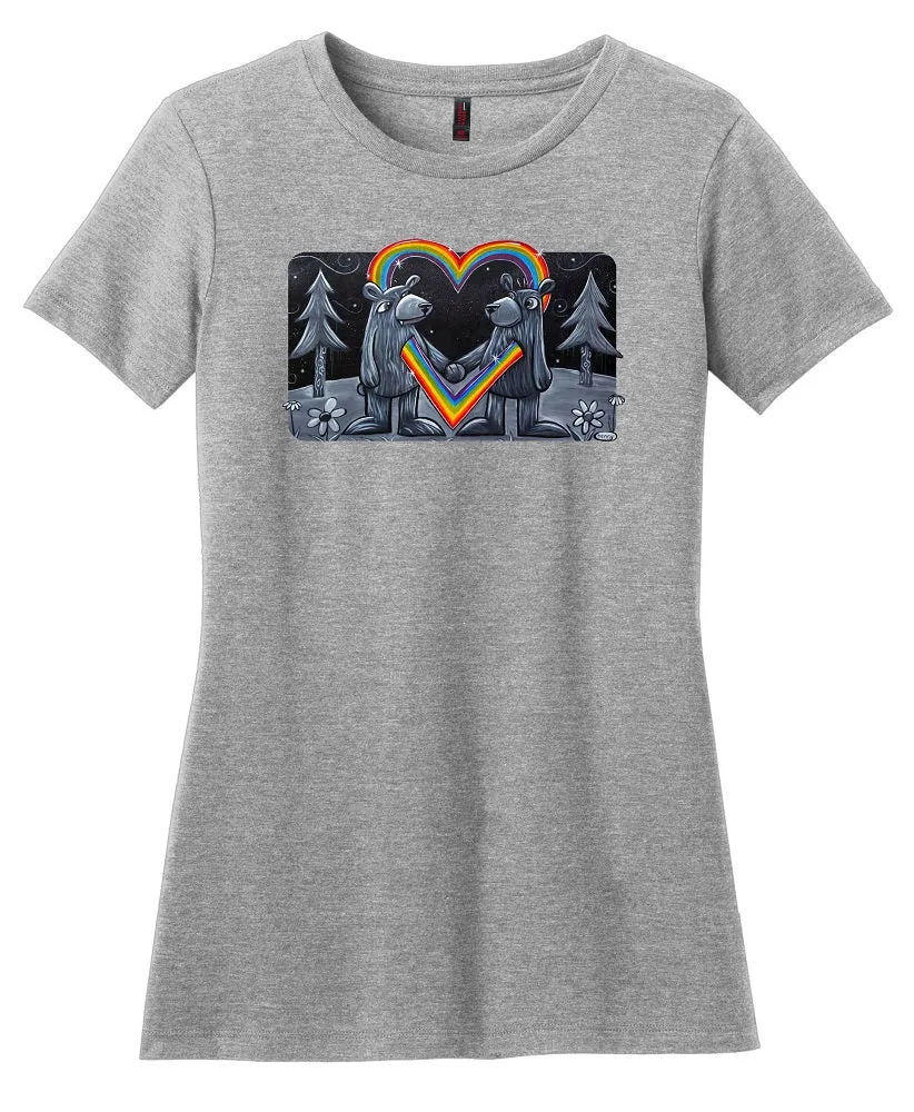 Bear Love | Feminine Cut T-Shirt | Wearable Art by "Henry"