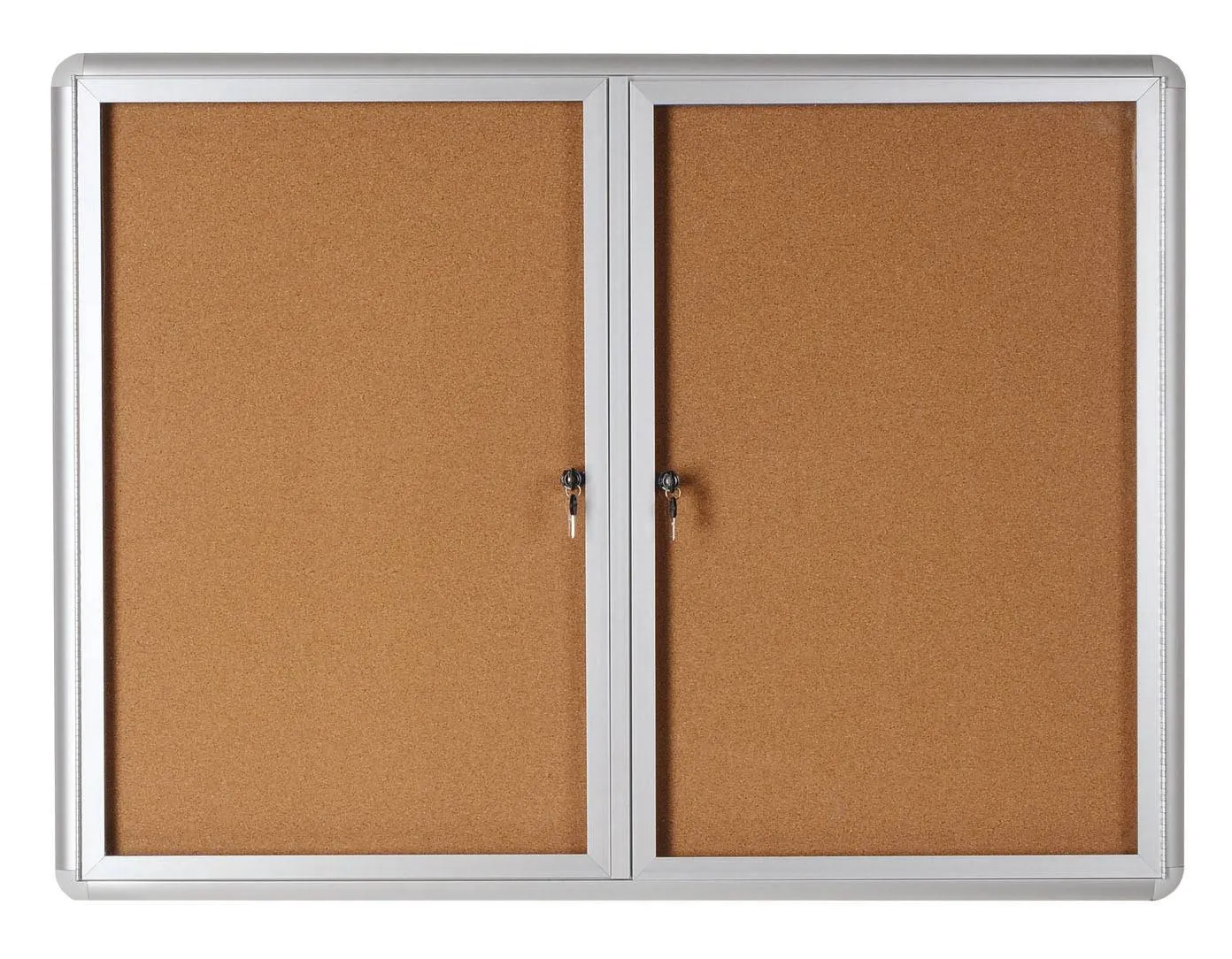 Bi-Office Double Door Cork Window Display - (VT640101720)