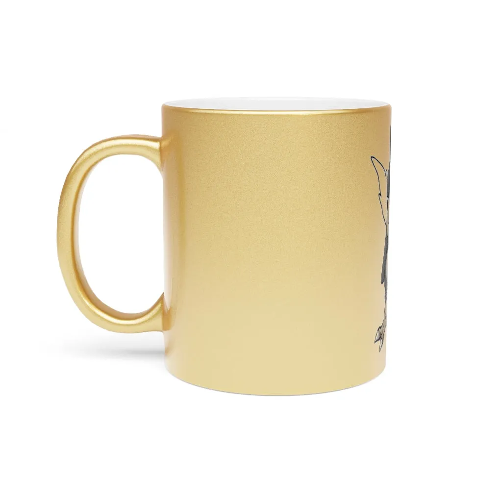 BiChipla Metallic Mug (Silver\Gold)