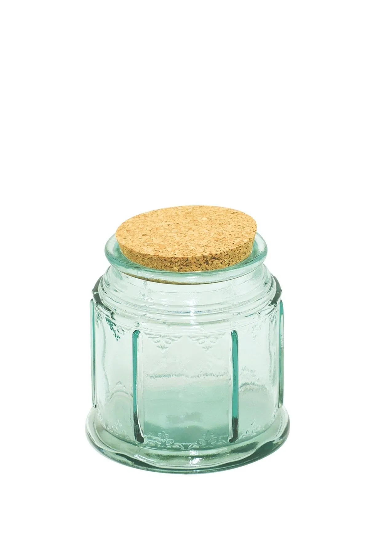 Bohemian Medium Jar Clear