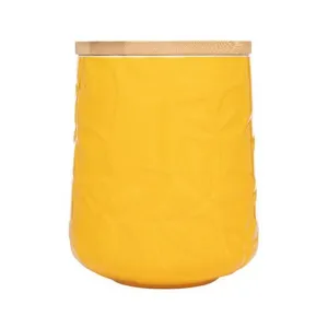 Catherine Langsfield 12.5cm Yellow Inga Storage Jar