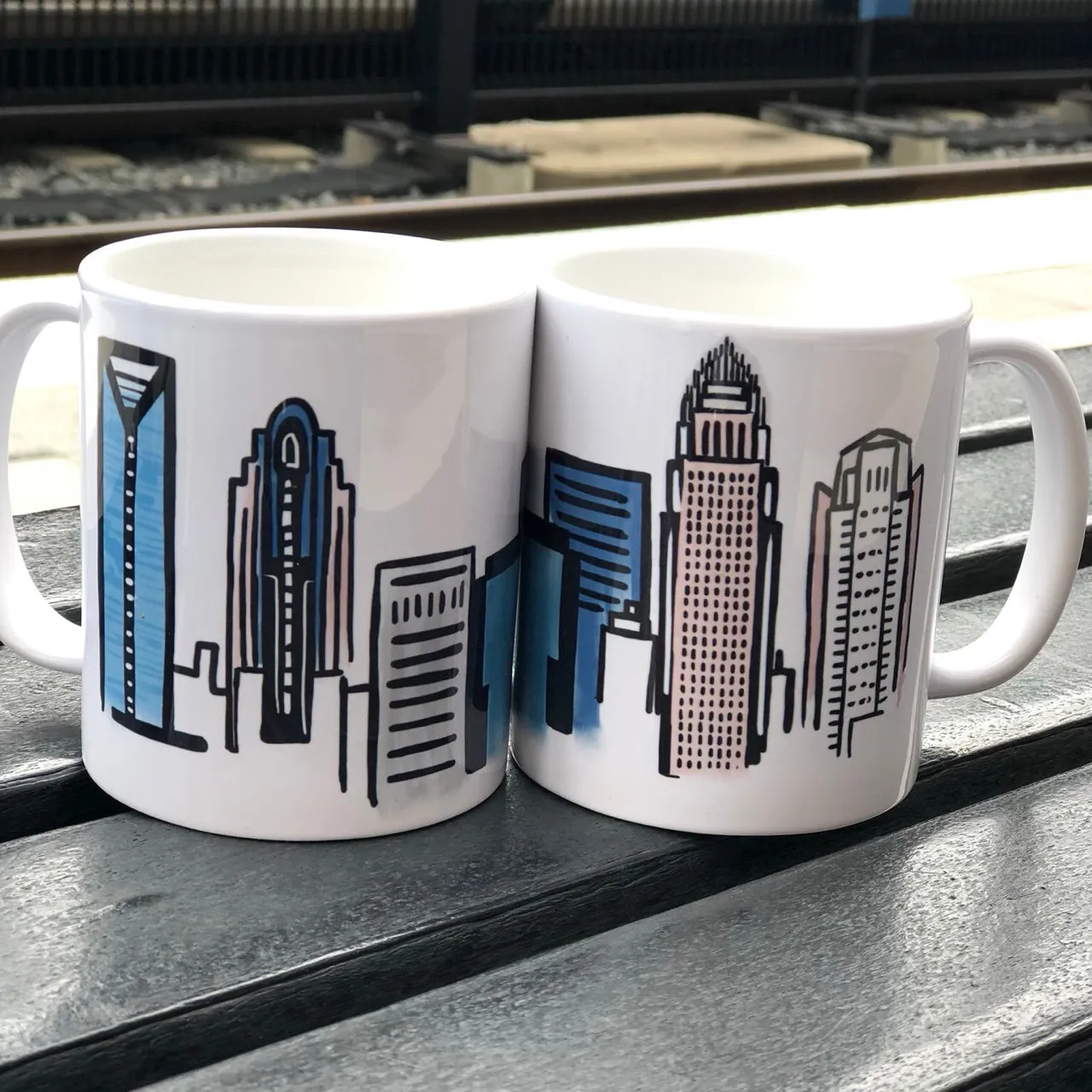 Charlotte Skyline Mug