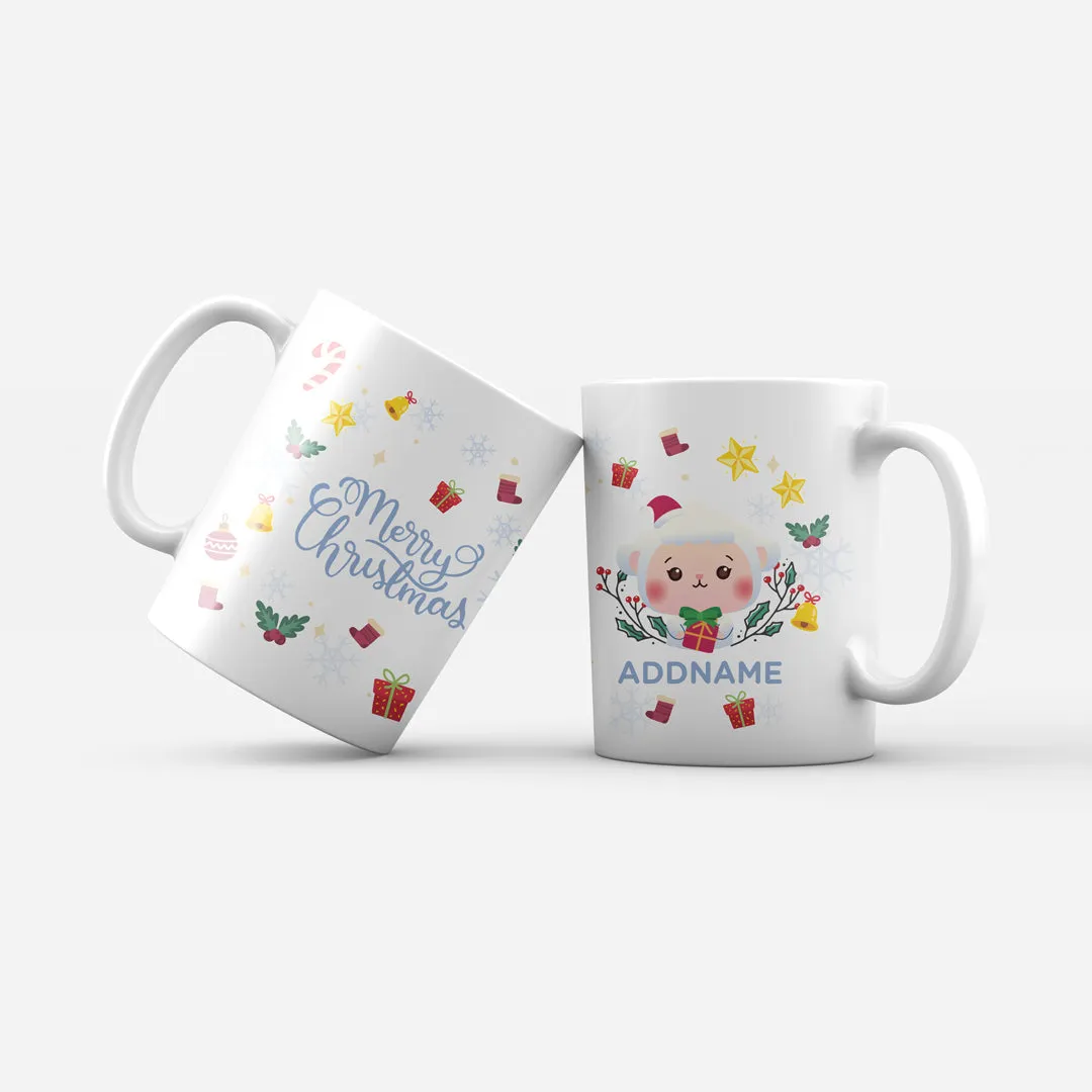 Christmas Cute Animal Series Mugs - Sheep