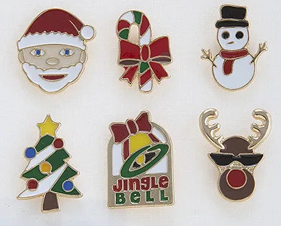 Christmas Enamel Pin Set