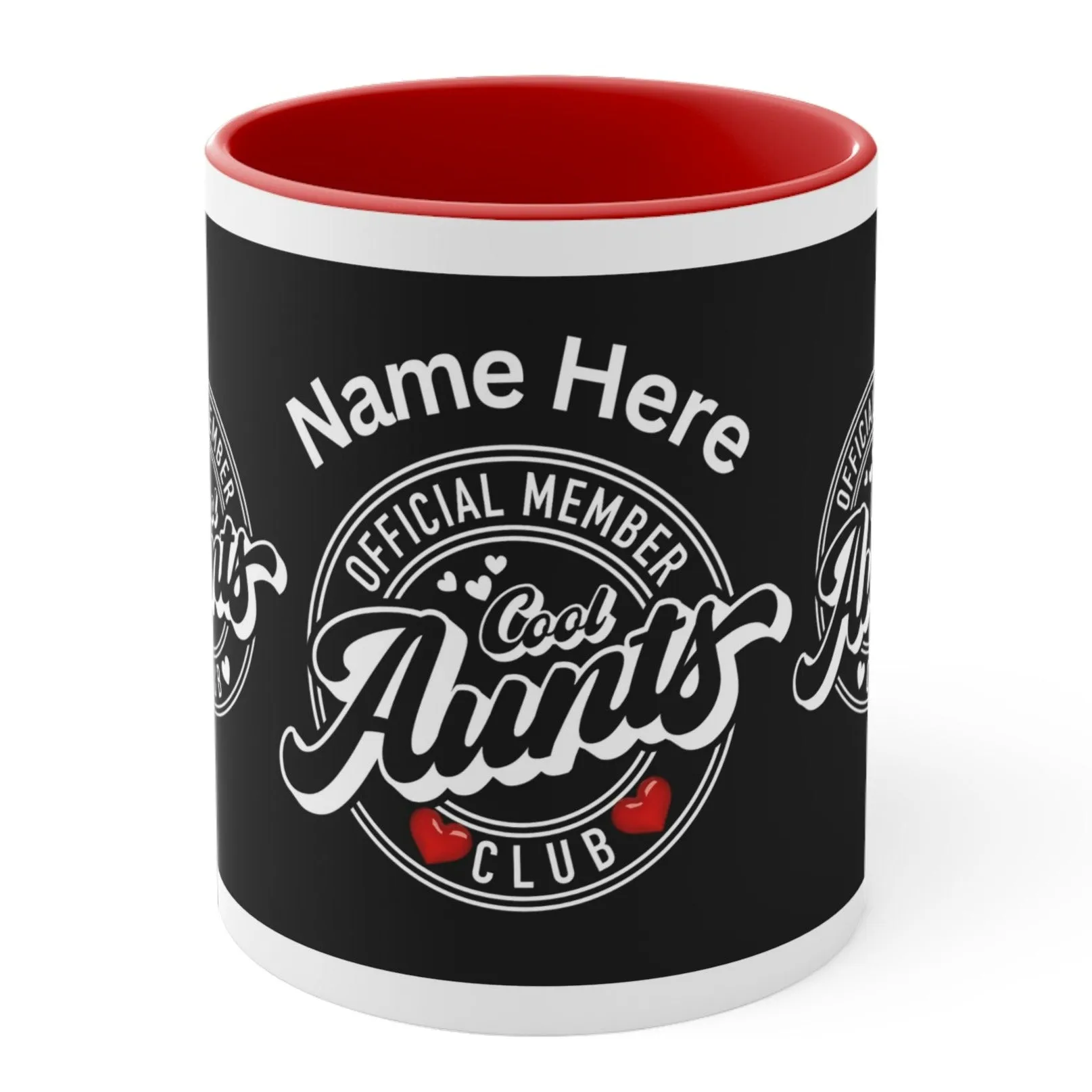 COOL AUNTS CLUB MUG - PERSONALIZED - Mugscity - Free Shipping