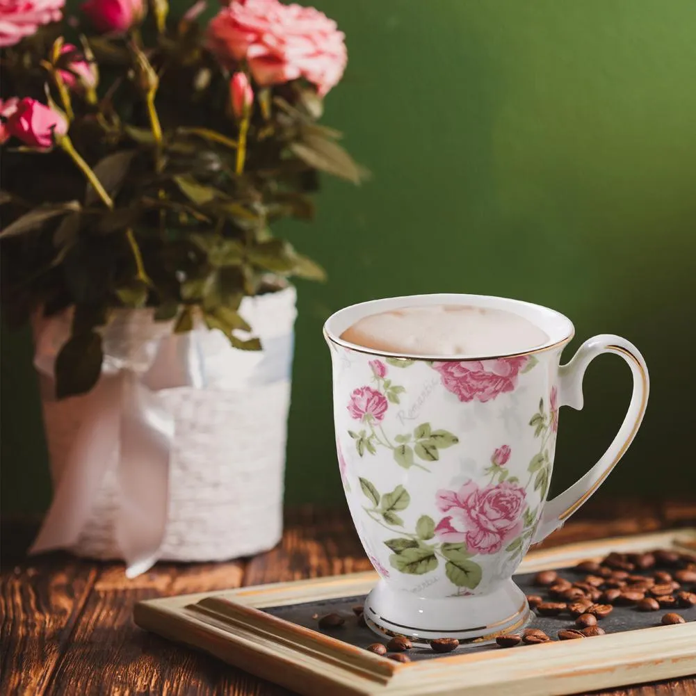 Creative Flower Ceramic Mug