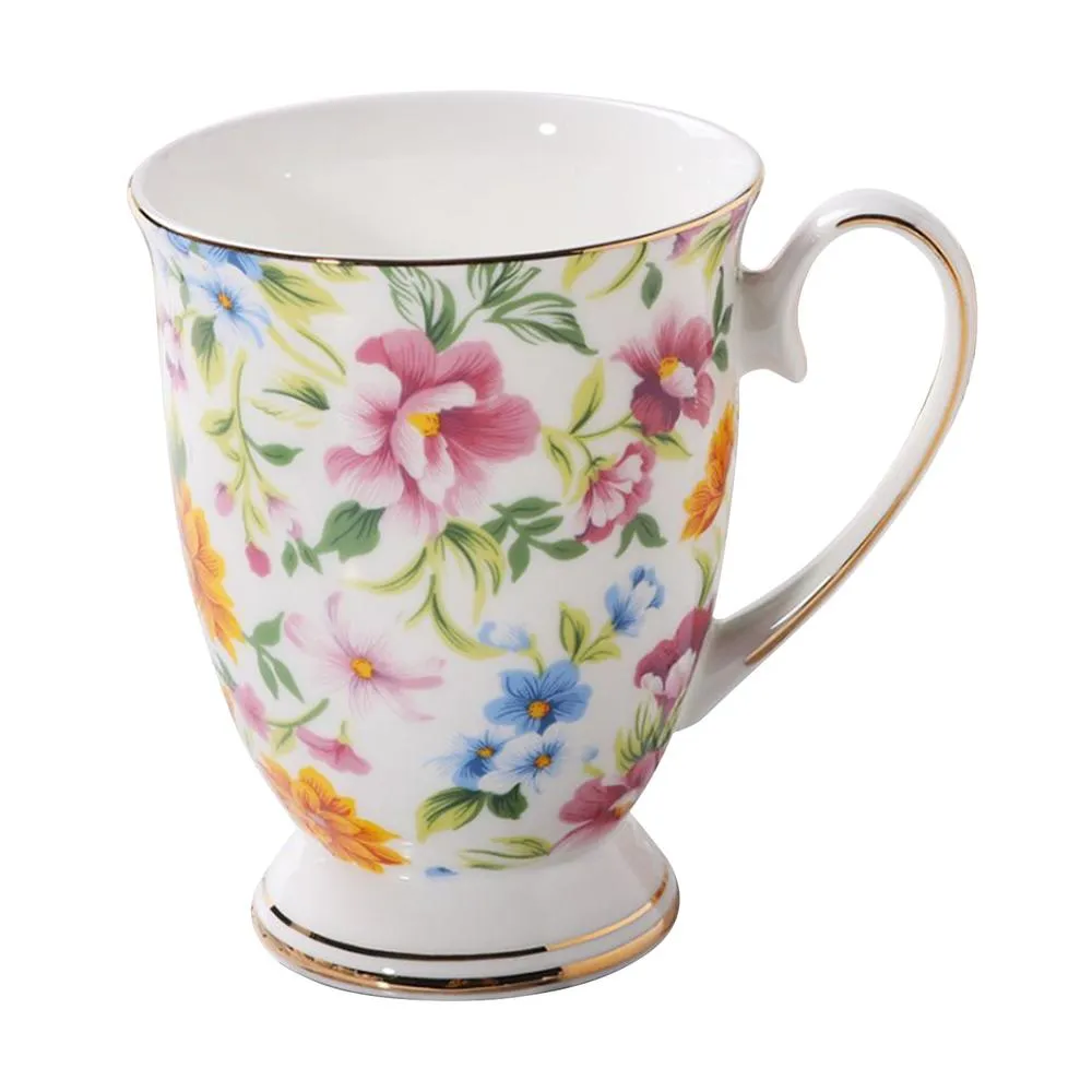 Creative Flower Ceramic Mug