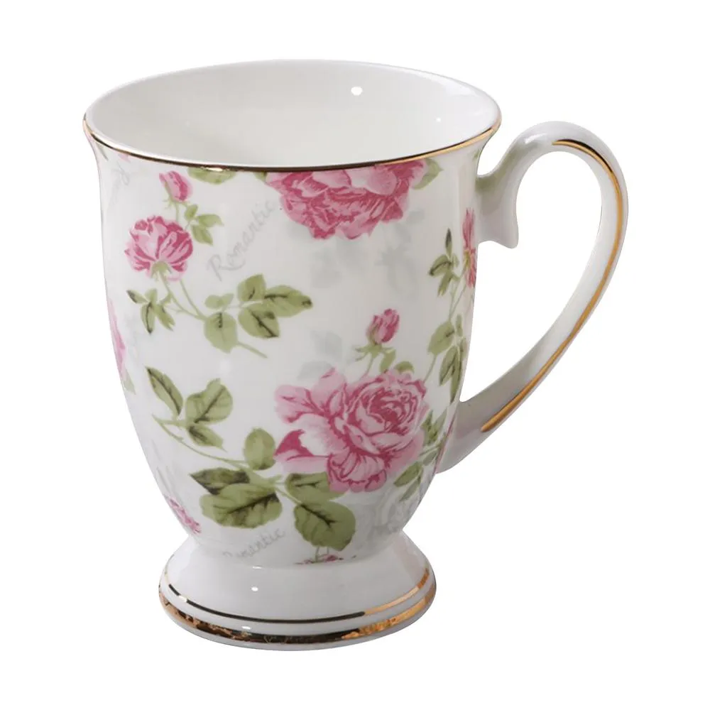 Creative Flower Ceramic Mug