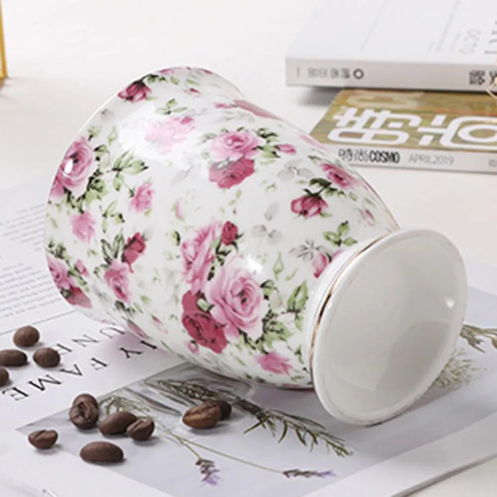 Creative Flower Ceramic Mug