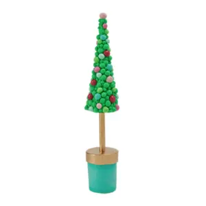 December Diamonds North Pole Sweet Shoppe Slim Tree In Blue Base