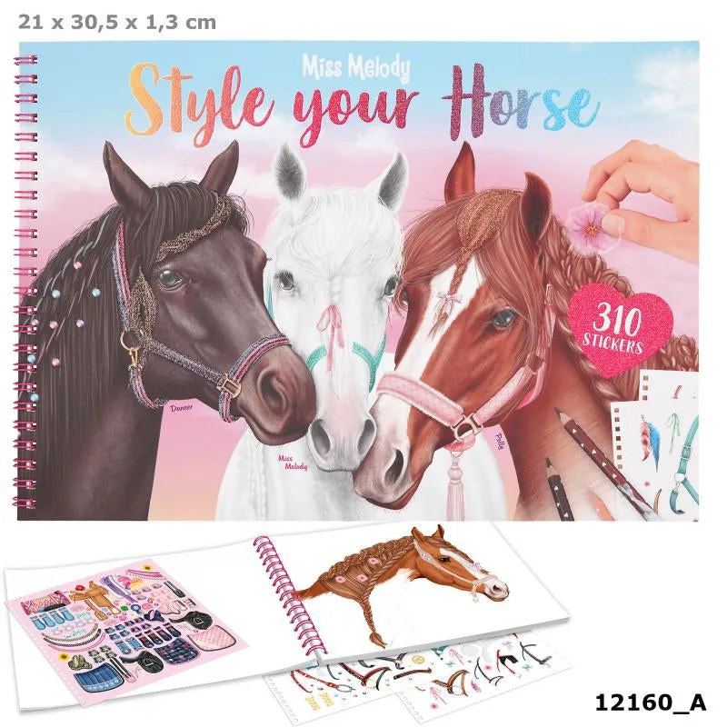 Depesche Miss Melody Style Your Horse Colouring