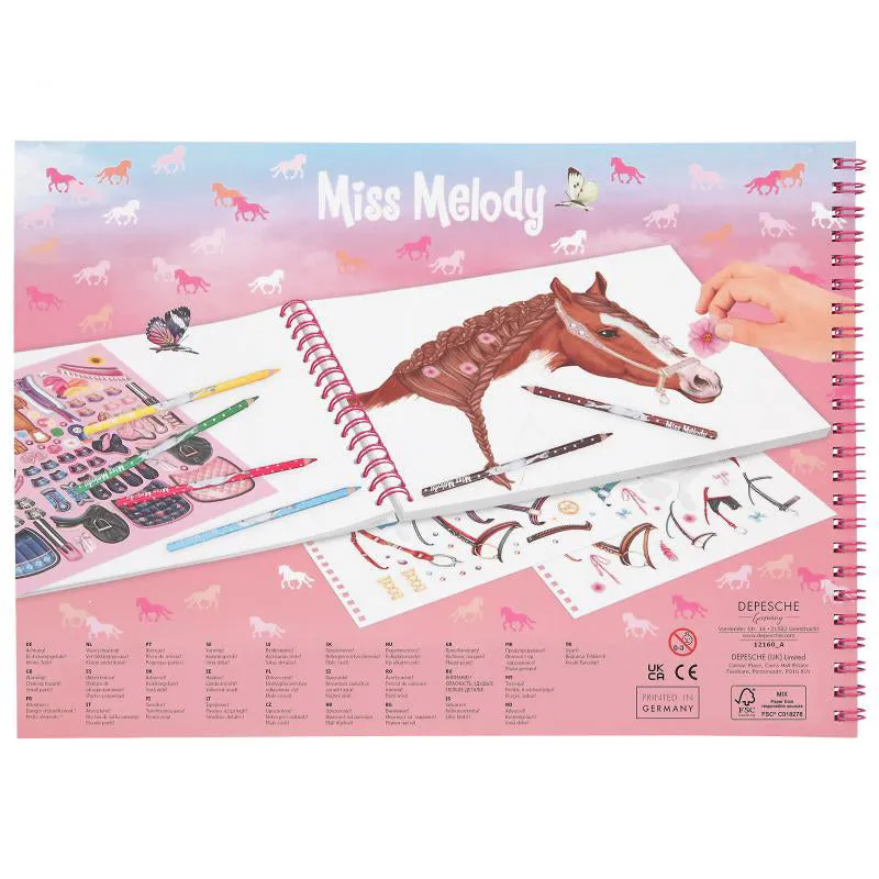 Depesche Miss Melody Style Your Horse Colouring