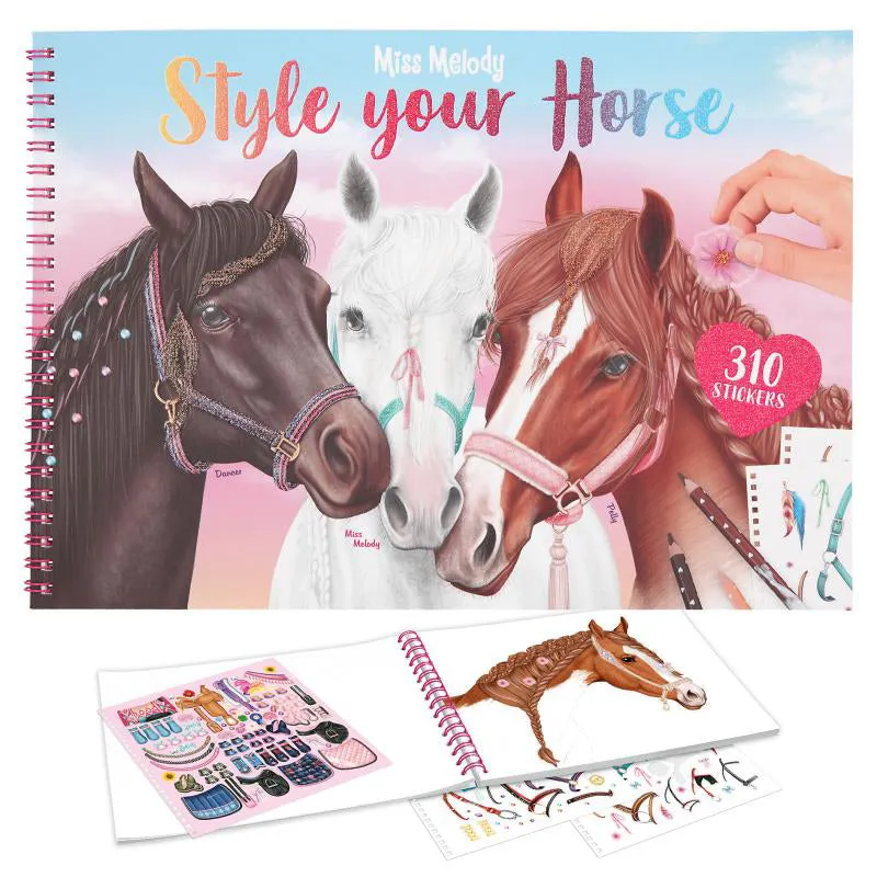 Depesche Miss Melody Style Your Horse Colouring