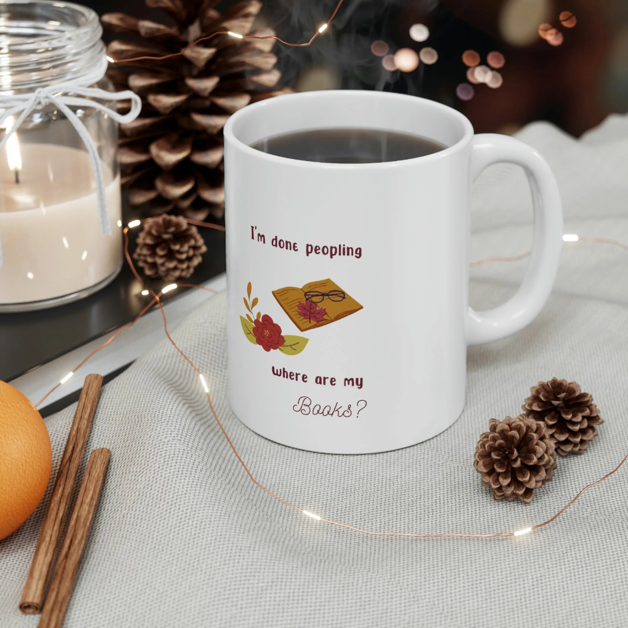 done peopling Ceramic Mug 11oz