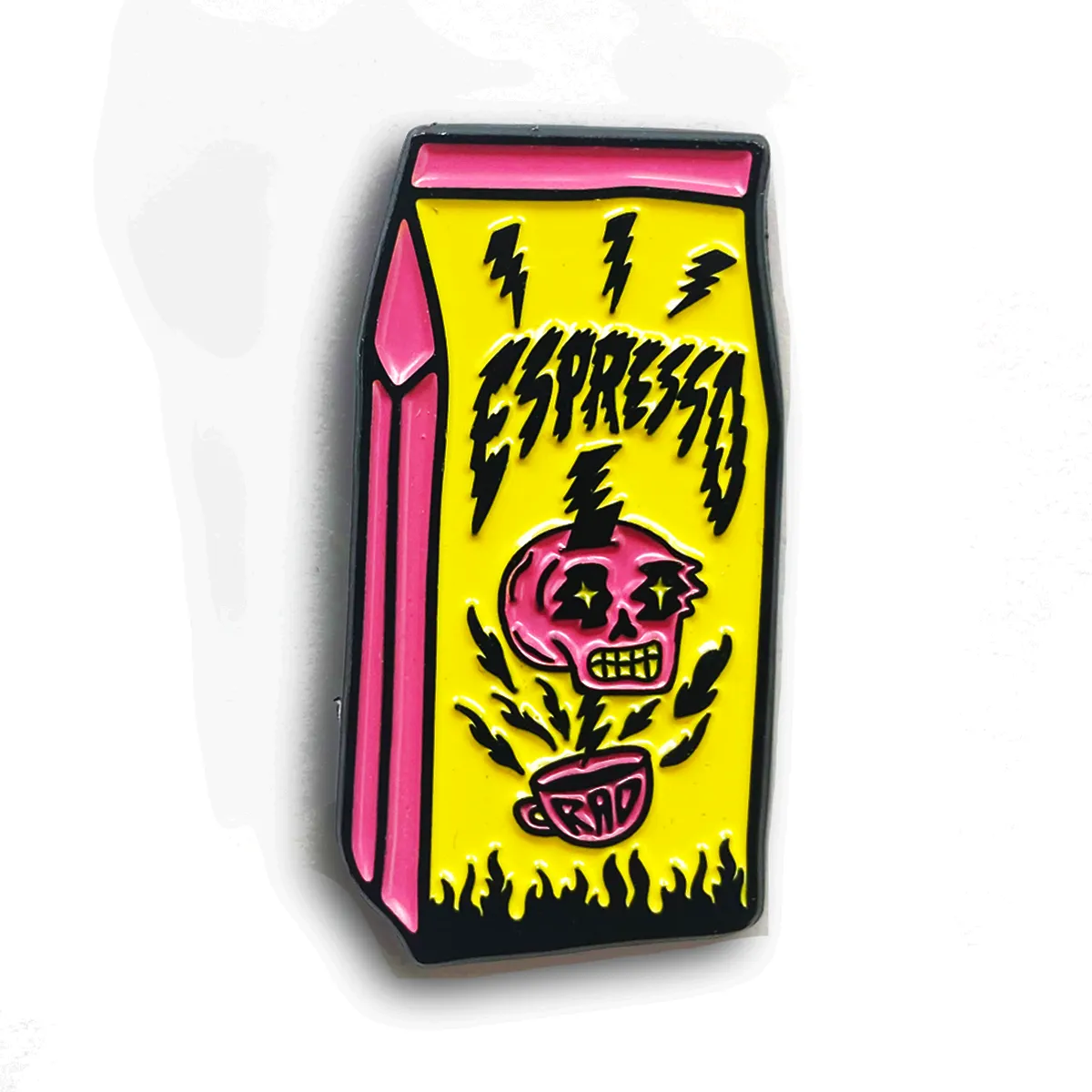 Espresso Bag Lapel Pin