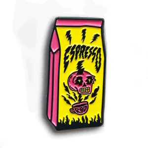 Espresso Bag Lapel Pin