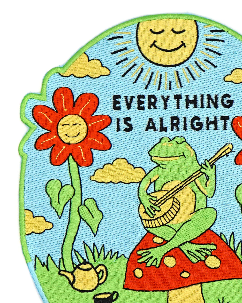 Everything Is Alright Large Back Patch