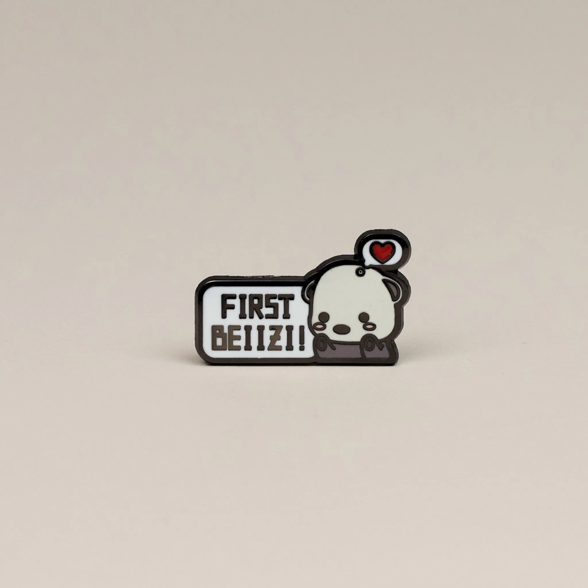 First Bellzi Enamel Pin