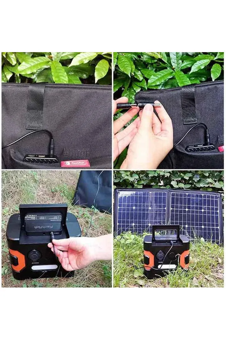 Flashfish 100W 18V Portable Solar Panel