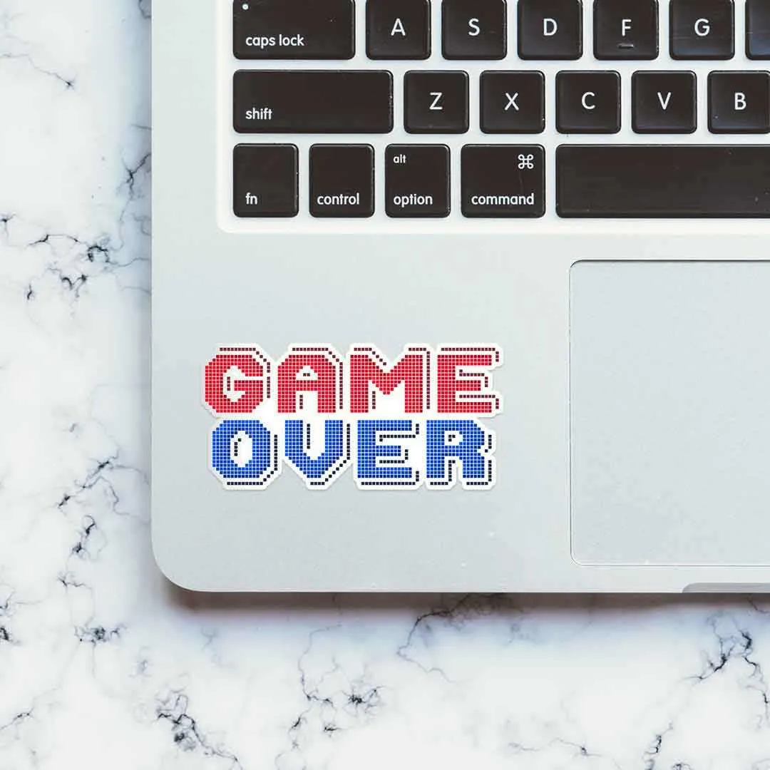 Game Over Sticker