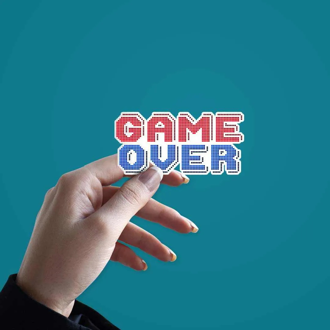 Game Over Sticker