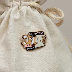 Get Better Soon Enamel Pin